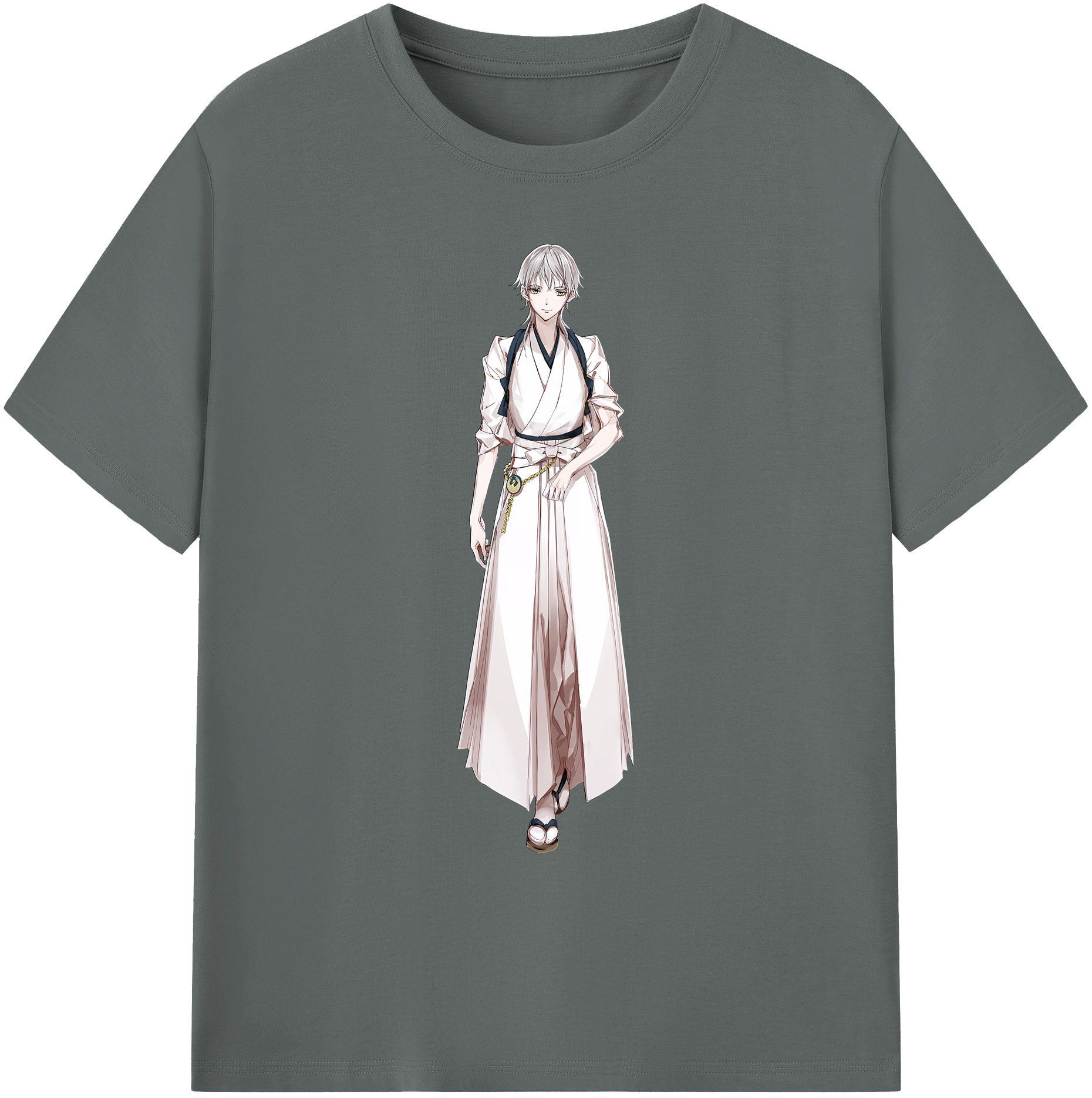 （画像用） 刀剣乱舞 Touken Ranbu 綿100％ メンズ半袖Tシャツ｜肌触りやわらか＆通気性